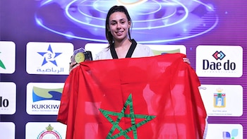 The Moroccan taekwondo athlete Nada Laaraj recognized that at times it is difficult to maintain motivation 