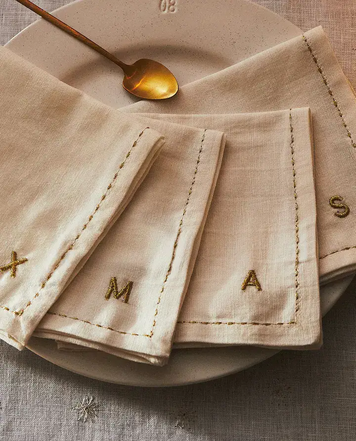 Personalized napkins? Yeah