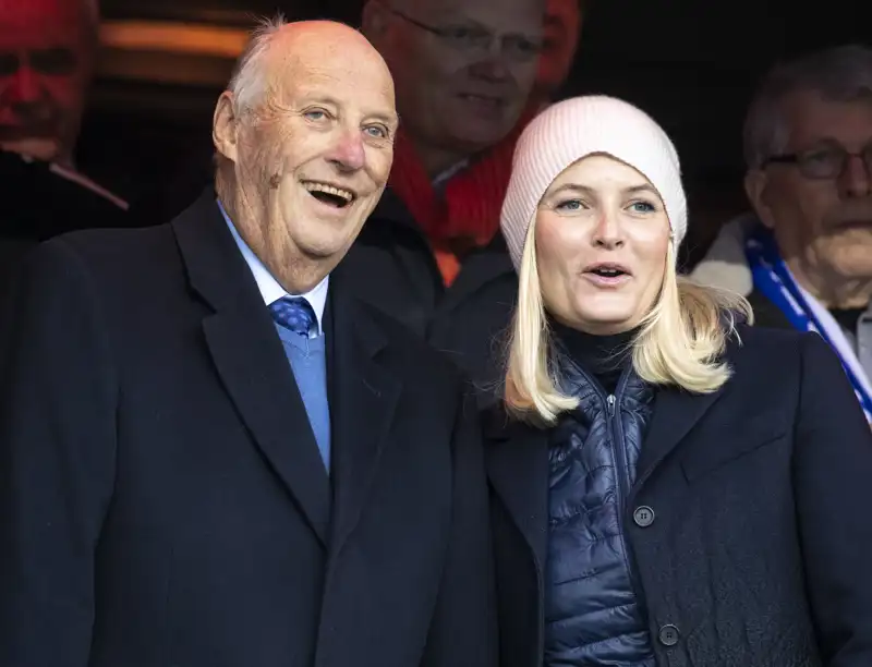 King Harald of Norway and Princess Mette-Marit