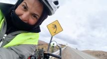 Image of Mónica celebrated her birthday by bike along Route 40, but she did not expect the gift that the trip would give her