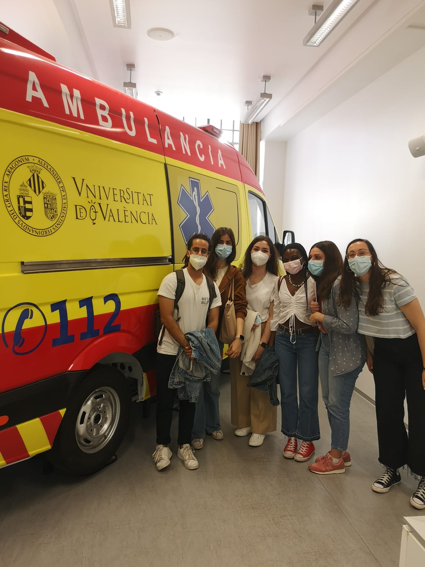 UV students at the Interdisciplinary Health Simulation Center