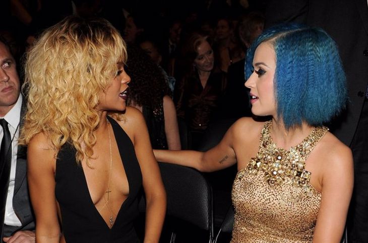 Rihanna and Katy Perry, one of the many friendships that television united and the personality separated  